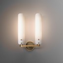 Jonathan Browning Studios - Platiere Double Sconce